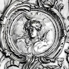 Ancien étui à cigarettes