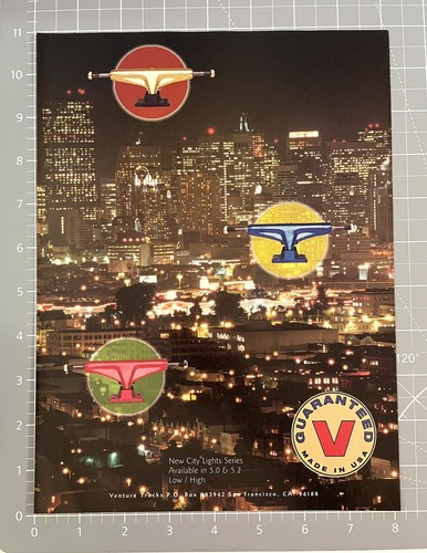 Venture trucks print - venture, ad