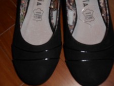 TISSAIA chaussures noires