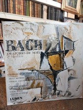 Bach Oratorio de Noël orchestre de Strasbourg 2ème cantate disque vinyle LP