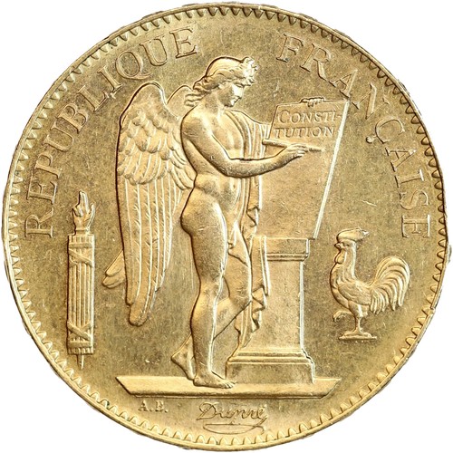 100 francs génie - francs,