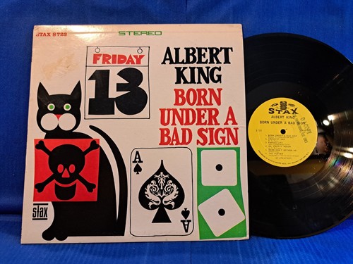 Albert king born bad sign - king,