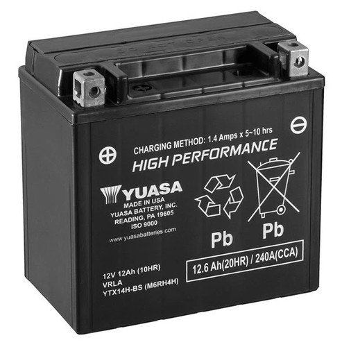Yuasa ytx14h harley - yuasa, ytx14h-bs