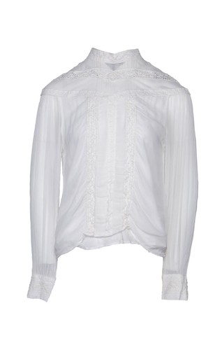 Maje women blouse lace - maje, trim