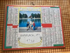 CALENDRIER   ALMANACH  POSTES
