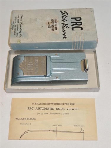 Vintage prc 35mm slide viewer - 35mm,