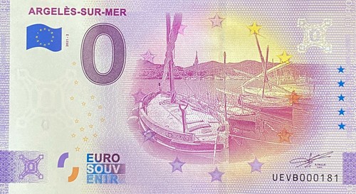 Billet euro argeles sur mer - sur,
