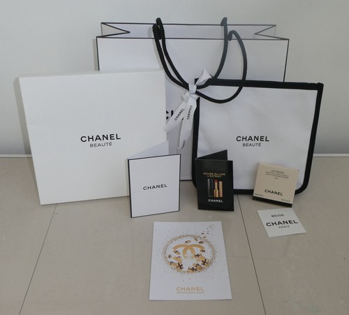 Chanel beauté trousse blanche - chanel,