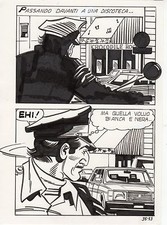 Monstre planche originale - monstre,