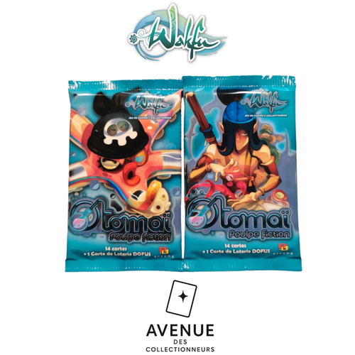 Lot boosters cartes - lot, wakfu