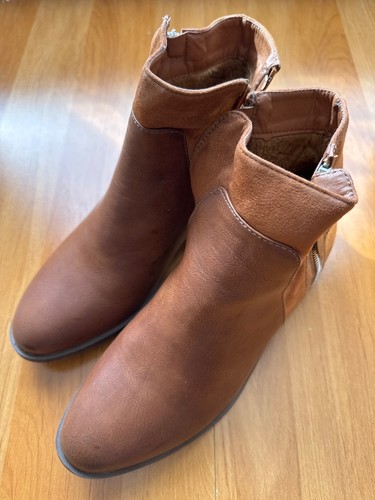 Bottines femme cuir - , marron
