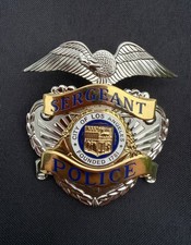 LAPD. Badge Los Angeles Police