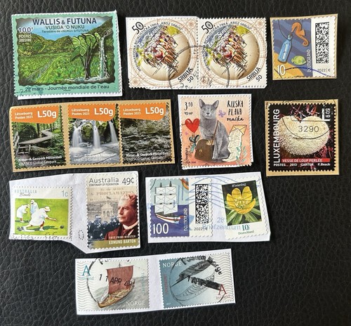 Lot timbres de pays - lot,