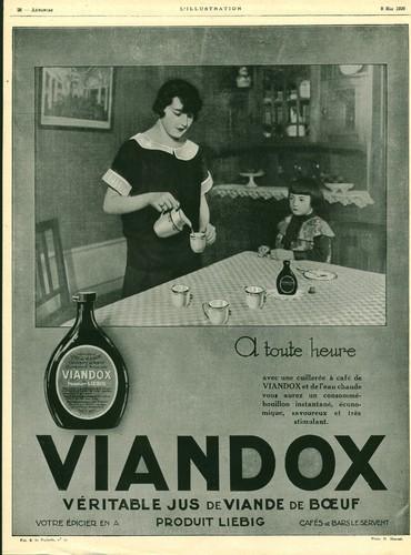 Publicité ancienne jus - , de