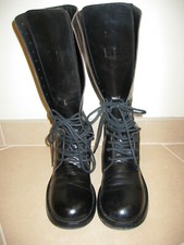 ANN DEMEULEMEESTER bottes cuir