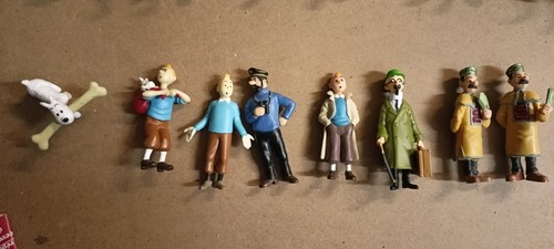 Tintin lot figurines dont - lot,