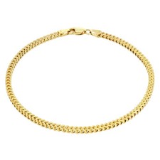 14k or Jaune 2mm Franco Boîte