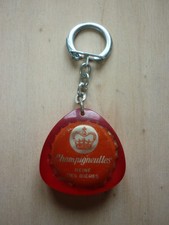 Ancien porte-clé inclusion capsule de bière brasserie Champigneulles