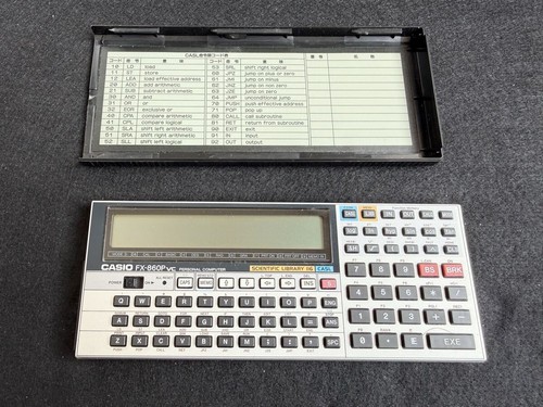 Casio 860p personal - casio, fx-860p