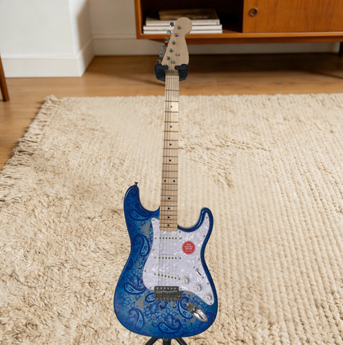 Blue paisley electric - st,