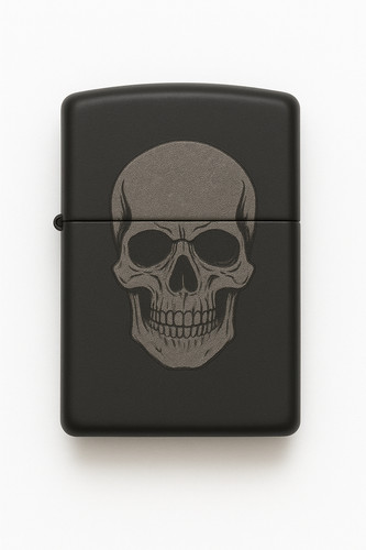 Briquet zippo tête mort - de,