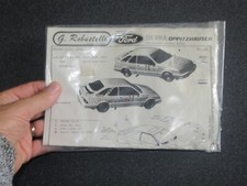 TRANSKIT ROBUSTELLI Ford  Sierra 500Kms Monza 1986 OPPITZHAYSER base solido