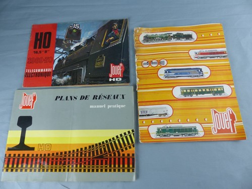 Jouef lot catalogues plan - de, 3