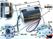 Moteur électrique 1000W 36V