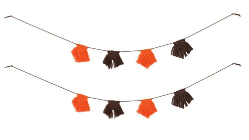 Diy macramé bruant drapeau - bruant,