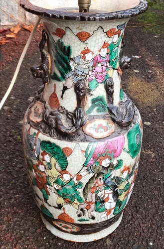 Vase grès nankin chine - en,