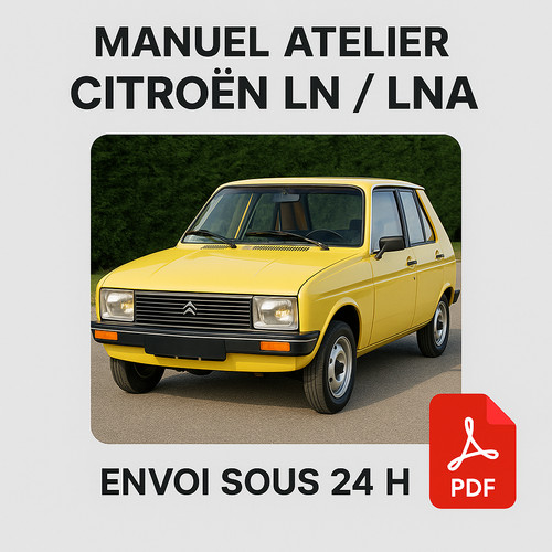 Manuel atelier citroën - atelier, lna