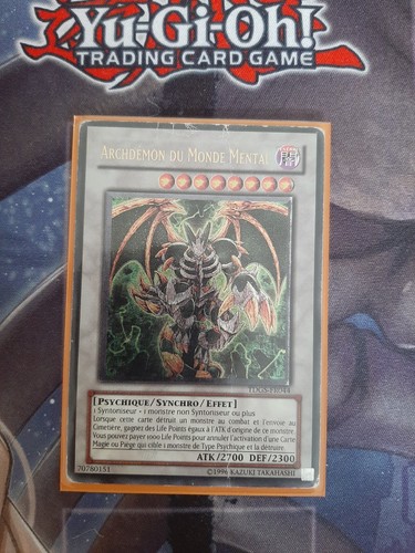 Carte archdémon du - yu-gi-oh!,