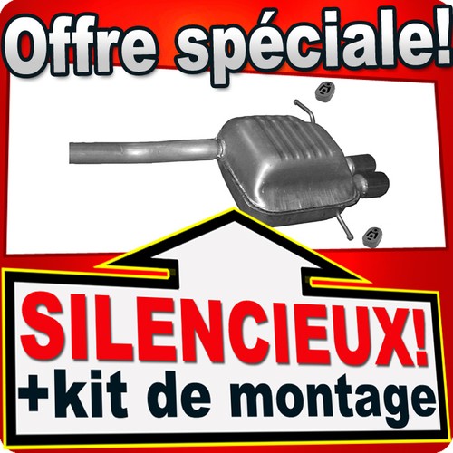 Silencieux arriere pour - silencieux,