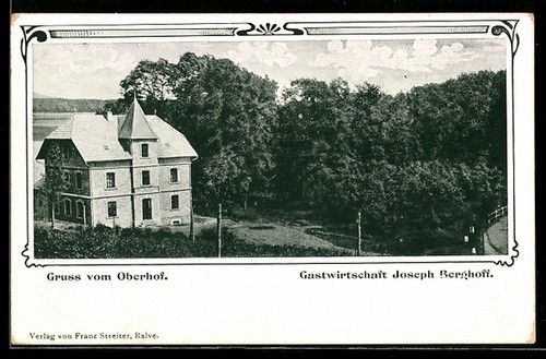 Carte postale balve oberhof - carte,