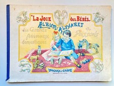 LA JOIE des BEBES, ALBUM ALPHABET des Grands Animaux, Imagerie d'EPINAL Complet