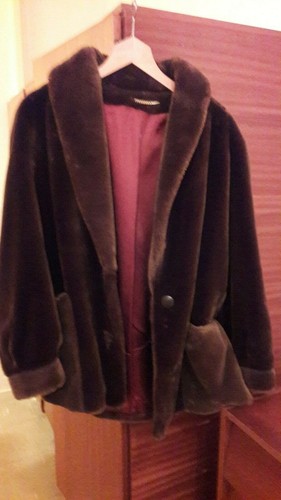 Veste fourrure en - veste,