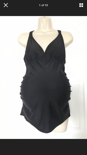 Liz lange maternity tankini - liz,