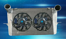 FOR Ford Sierra RS Cosworth ESCORT RS500 3" In/Out FMIC Intercooler+FAN
