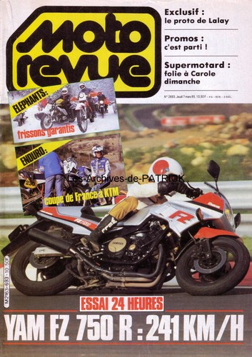 Moto revue 2693 - revue, 750