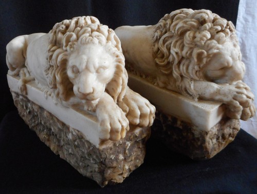 Paire lions italien - paire,