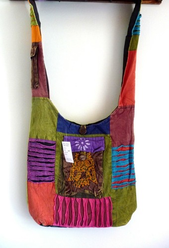 Sac ethnique patchwork - , à