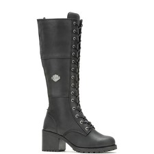 Harley-Davidson Aldona 14" Lace non spécifié pour femmes en cuir noir