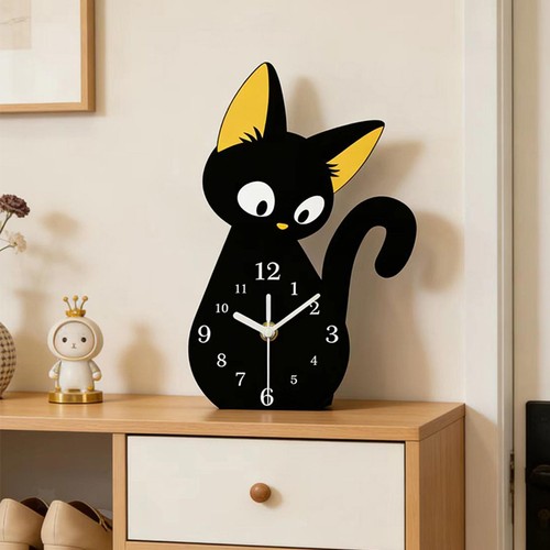 Horloge table chat - de,