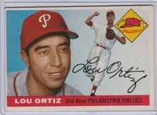 1955 TOPPS #114 LOU ORTIZ