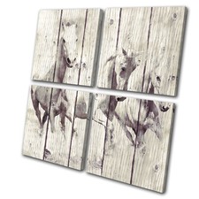 Horse Painting Vintage Animals