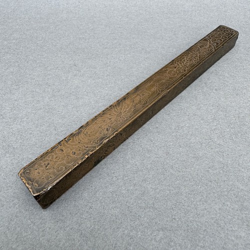 Règle bronze xviie - règle,