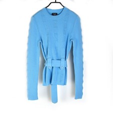 CHANEL Pull à ceinture en