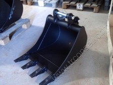 Godet de 500mm axes 35mm pour