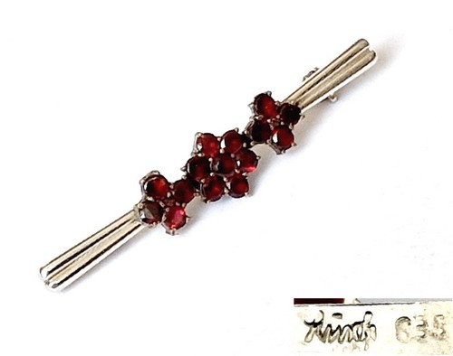 Broche grenat à - broche,