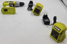 Lot De 3 Outils Sans Fil Ryobi - Perceuse/Visseuse Cdc1802, Utilisé, En Bon État